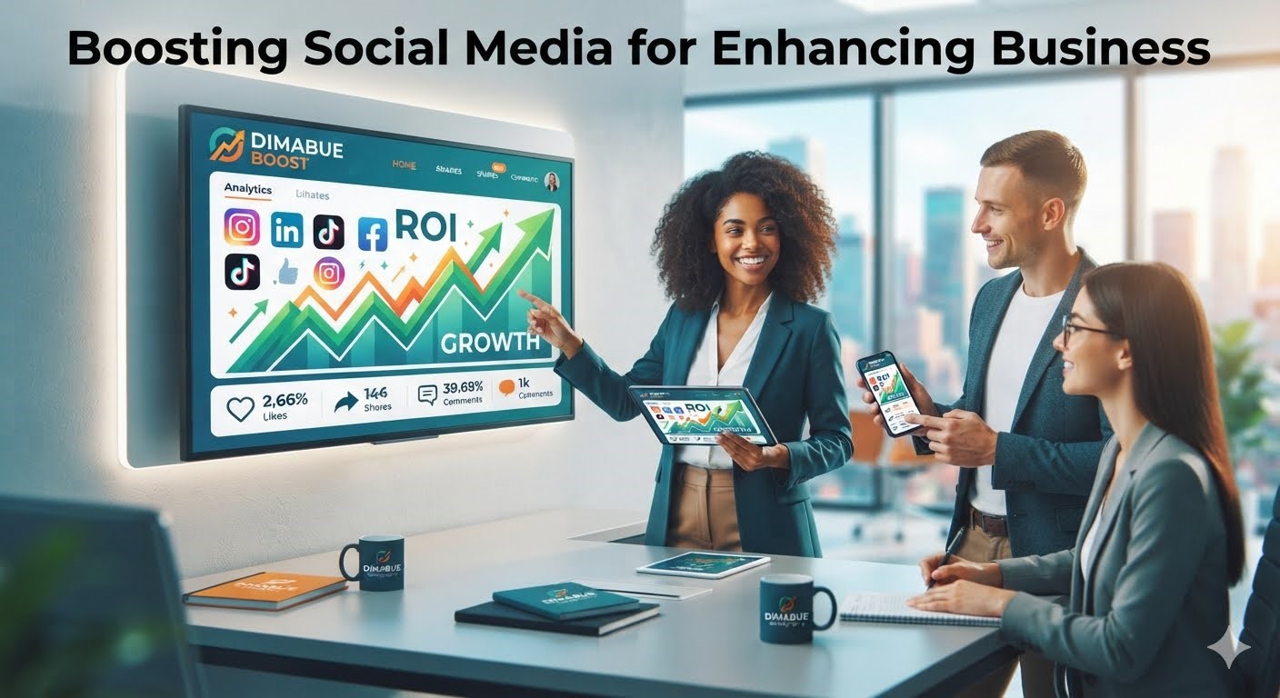 Boosting Social Media for Business